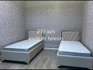 uşaq üçün matras: Modern tək nəfərlik çarpayı - Başlıq: yumşaq döşəməli, V-naqişli — 1