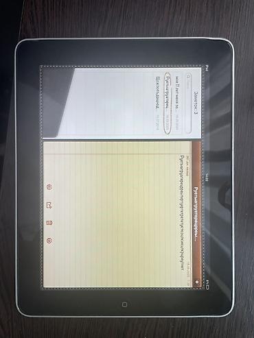 Планшеты: Apple iPad (1‑го поколения), модель MB294LL, 64 ГБ - Экран 9.7" — 2