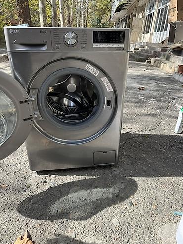 lg telvizor: LG ThinQ ön yükləməli paltaryuyan - Yükləmə həcmi: 8.5 kq - — 1