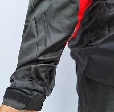 Šuškavci: Muški dvodelni kišni komplet – jakna i pantalone - Materijal: lagani — 28