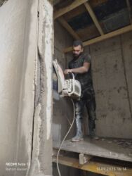 Beton işləri: #Betonkesme #betondeşmə Beton kubik kərpic - dən kəsim deşim — 13