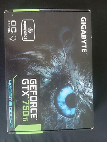 ekran kartı 3060: Videokart Gigabyte GeForce GTX 750 Ti, 4 GB, İşlənmiş — 1
