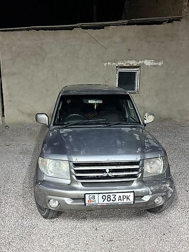 мото зонтик: Mitsubishi Pajero iO: 2002 г., 2 л, Автомат, Бензин, Кроссовер — 2