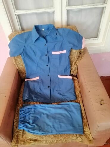 Tibbi geyim: Tibbi forma dəstləri - Növlər: üst köynək + şalvar dəsti - Rənglər — 5