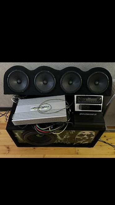 masin kalonka satisi: Avtomobil üçün komplekt audio sistem satılır. Dəstə şəkillərdə görünən — 1
