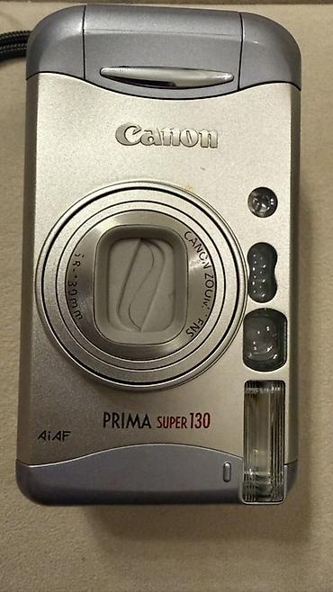 canon 35mm: Canon Prima Super 130 – 35mm plyonka fotoaparatı - Linza: 38–130 mm — 1
