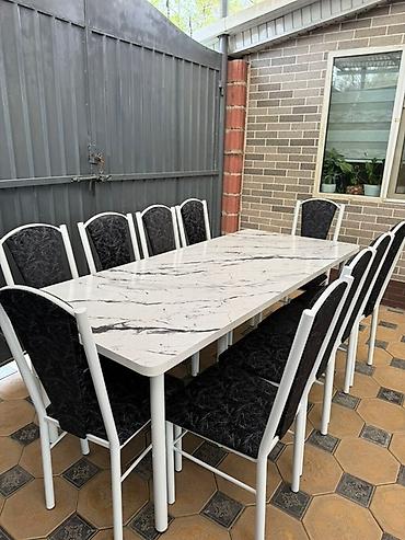 Кухонные столы и стулья: Кухонный стол и стул — 25