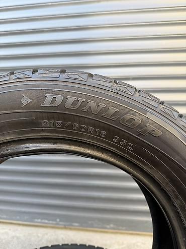 Шины: Шины 215 / 60 / R 16, Зима, Б/у, Комплект, Легковые, Германия, Dunlop — 3