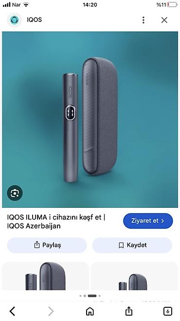 puma azerbaijan: 2 qutu istifade edilib IQOS ILUMA i – tütün qızdırma cihazı - Brend — 1