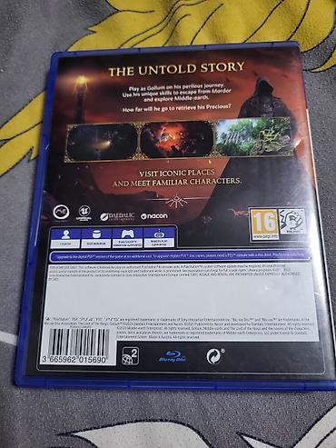 Oyun diskləri: PS4 oyun diski: The Lord of the Rings: Gollum - Platforma — 2