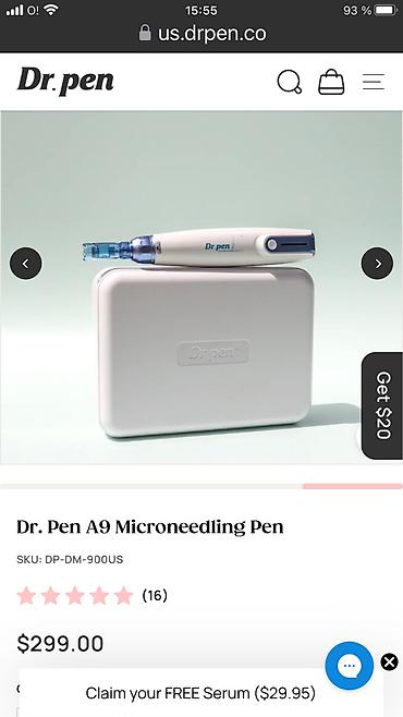 dr pen: Продаю dermapen от Dr.PEN-микронидлинг с картриджами.150$ — 1