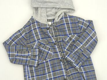 długa kamizelka stradivarius: Shirt 1.5-2 years, condition - Good, pattern - Cell, color - Grey