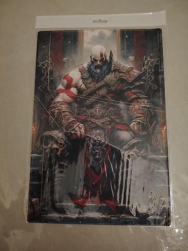 ram ddr 3 msi: Playstation 5 slim üçün God of War temalı böyük ölçülü Vinil - — 1