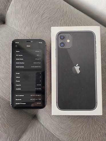 Apple iPhone: IPhone 11, 128 GB, Qara, Zəmanət, Kredit, Simsiz şarj — 4