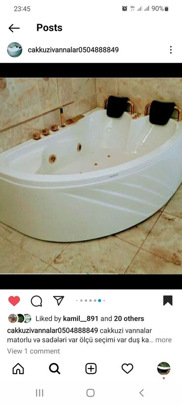 Cakuzi vannalar: Yeni Cakuzi vanna Motorlu, Pulsuz çatdırılma — 6