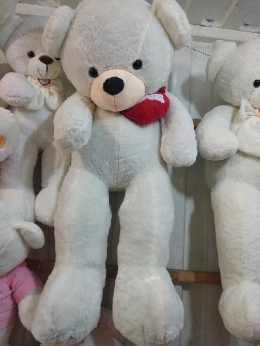 развивающие игрушки 3 года в Кыргызстан: Мишка, размер 140 см,мягкие игрушки, плюшевые медведи,мамалак,аю