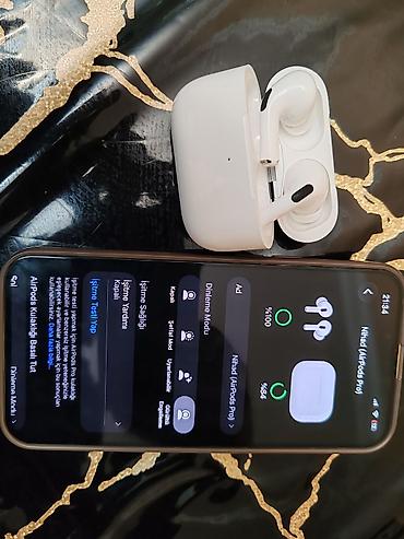 qulaqlıqlar: Apple AirPods Pro tep tezedi hec istifade olunmayib dubaydan alimib 88 — 3