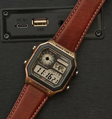 бу шакек: Спорттук сааттар саат, Casio (G-Shock), Таймер жана секунда өлчөгүч, Суу өткөрбөөчү, Асыл нуска, Эркектердики, Колдонулган — 2