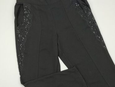 elegancki komplet spodnie i bluzki: Spodnie materiałowe, XL, stan - Bardzo dobry