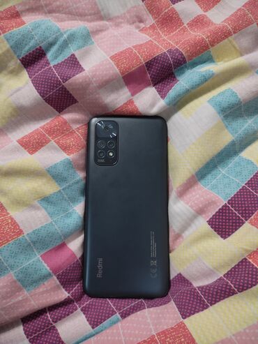 xiaomi redmi note 9 pro mobile center: Xiaomi, Redmi Note 11, Колдонулган, 64 ГБ, түсү - Кара, 2 SIM