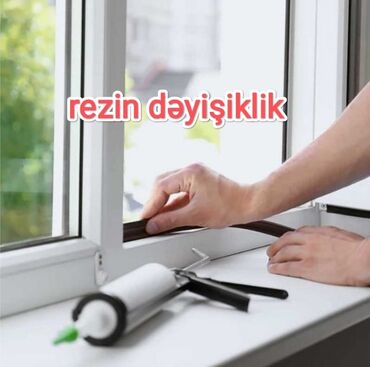 Pəncərələrin təmiri: Pəncərə və qapıların aydin-aşkar zədələnməsini təmir edirik, evdəki — 4