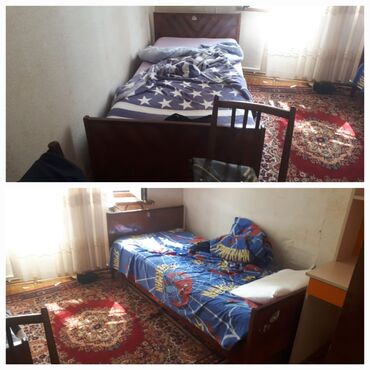 taxta carpayi: Б/у, Односпальная кровать, Без подьемного механизма, Без матраса, Без выдвижных ящиков, Азербайджан