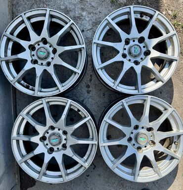 Диски: Литые Диски R 15 RS Wheels, Комплект, отверстий - 5, Б/у