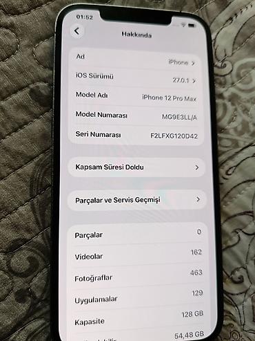 apple iphone 2g: IPhone 12 Pro Max, 128 GB, Blue Titanium, Simsiz şarj, Face ID — 3