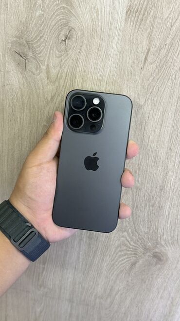 поко f6 про цена бишкек: IPhone 15 Pro, 256 ГБ, Black Titanium, В рассрочку, 100 %
