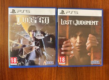 playstation islenmis: PS5 Judgment və PS5 Lost Judgment - 50 man Digər oyunlar üçün