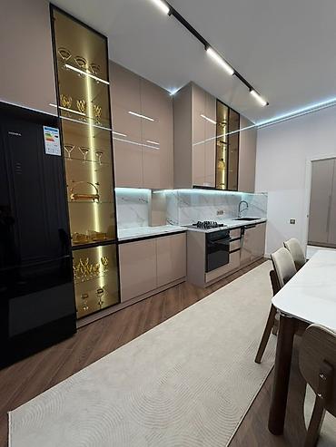 квартирв: 2 комнаты, 70 м², Асанбай мкр Элитка, 9 этаж, Дизайнерский ремонт — 7