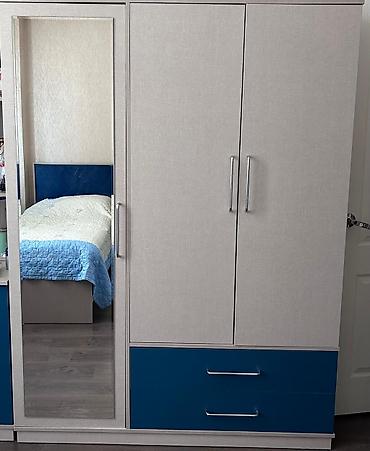 embawood ofis mebelleri: Oğlan və qız üçün, Yeni, Təknəfərlik çarpayı, Dolab — 4