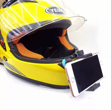 Другие аксессуары для мобильных телефонов: Держатель телефона на шлем 🏍️ Для съёмки вождения самое то 😍 ✅надёжно
