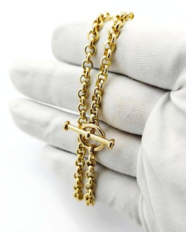 Цепочки: Цепь для бензопилы, Проба 585, Мужские, Новый, Ручная работа — 14