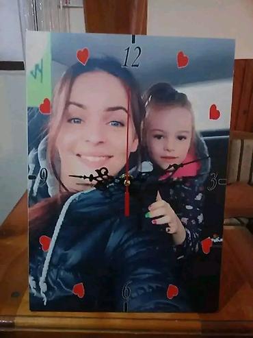 Satovi za kuću: Personalizovani zidni/sobni sat sa vašom fotografijom ZIDNI sat sa — 7