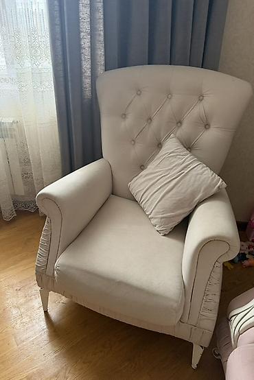 divan kruqlu: Razenni firmasina mexsus klassik dizaynlı yumşaq mebel dəstidir kocle — 3