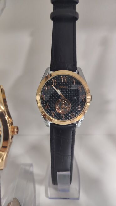 Qol saatları: Yeni, Qol saatı, Fossil, rəng - Qızılı — 3