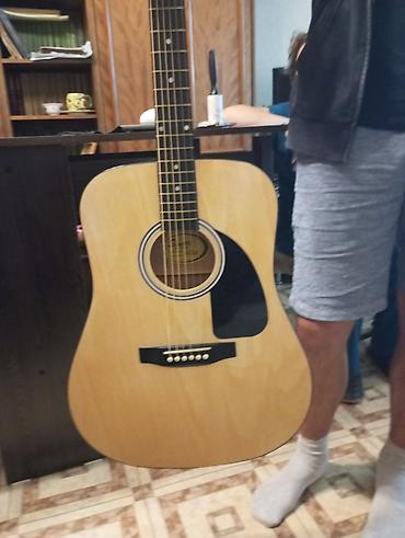 Гитары: Акустическая гитара Squier by Fender SA-150 (серийный номер — 5