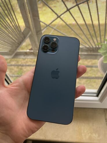 IPhone 12 Pro Max, 256 GB, Pacific Blue, Face ID