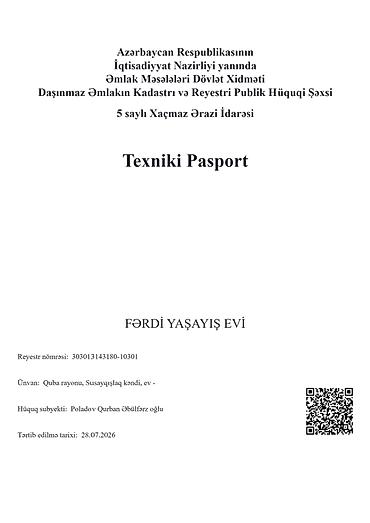 Həyət evləri və villaların satışı: 4 otaqlı, 87 kv. m, Kredit yoxdur, Təmirsiz — 9