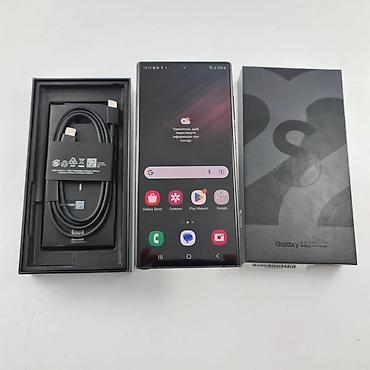 iphone 5 neverlock: Samsung Galaxy S22 Ultra, Б/у, 256 ГБ, цвет - Черный, 2 SIM — 1