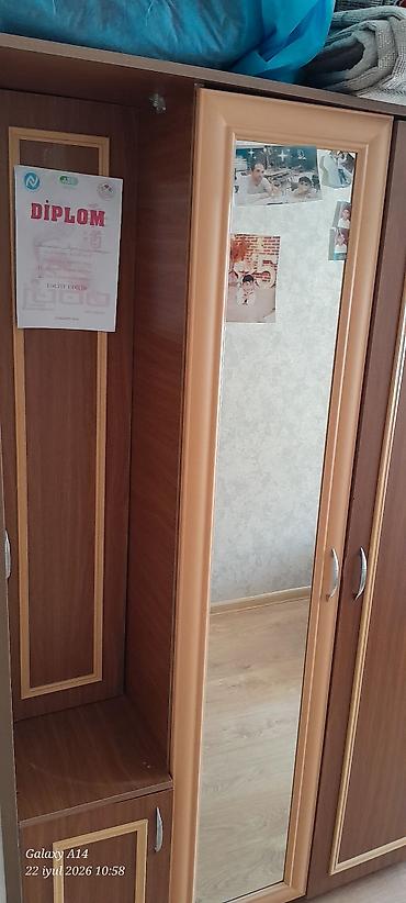 tankdakı qarderob: Geniş həcimli qarderob dəsti - Material: ağac teksturalı laminat — 1