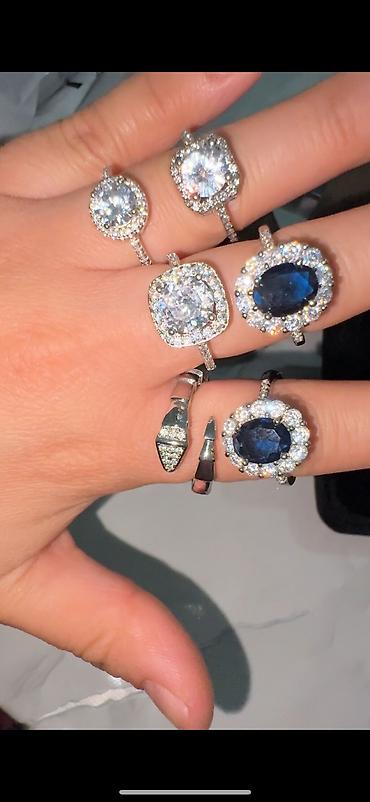 Серебряные кольца: Кольцо, Проба 925, Женские, Новый — 14