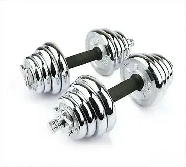 tegovi za vagu: Hromirani tegovi – Set za vežbanje 🏋️‍♂️ Kvalitetni hromirani tegovi — 1