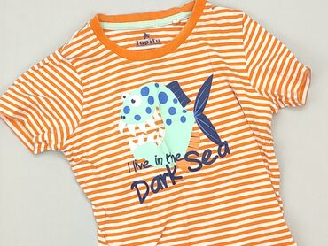 sweterek dla dziewczynki 56: T-shirt, Lupilu, 5-6 years, 110-116 cm, condition - Good