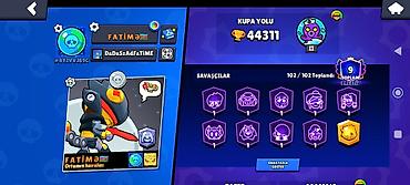 İncəsənət və kolleksiyalar: Brawl Stars hesabı – yüksək inkişaflı və tam kolleksiya Hesabda 1dəfə — 8