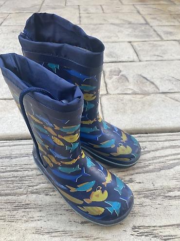 Paketi dečije odeće: Dečija obuća – paket 1) Zimske čizme za decu, tamnosive sa neon žutim — 11