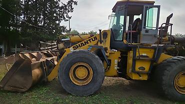 forklift: SHANTUI təkərli ön yükləyici (loader) - Güclü dizel mühərriki, ağır — 2