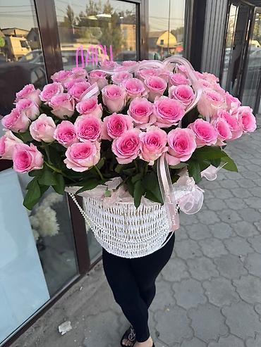 цветы розы акции: 🌸 Свежие цветы 24/7 с доставкой по Бишкеку! Букеты, корзины — 5