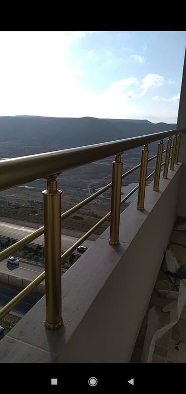 aluminium kabel: Балконные Перило, Алюминий
